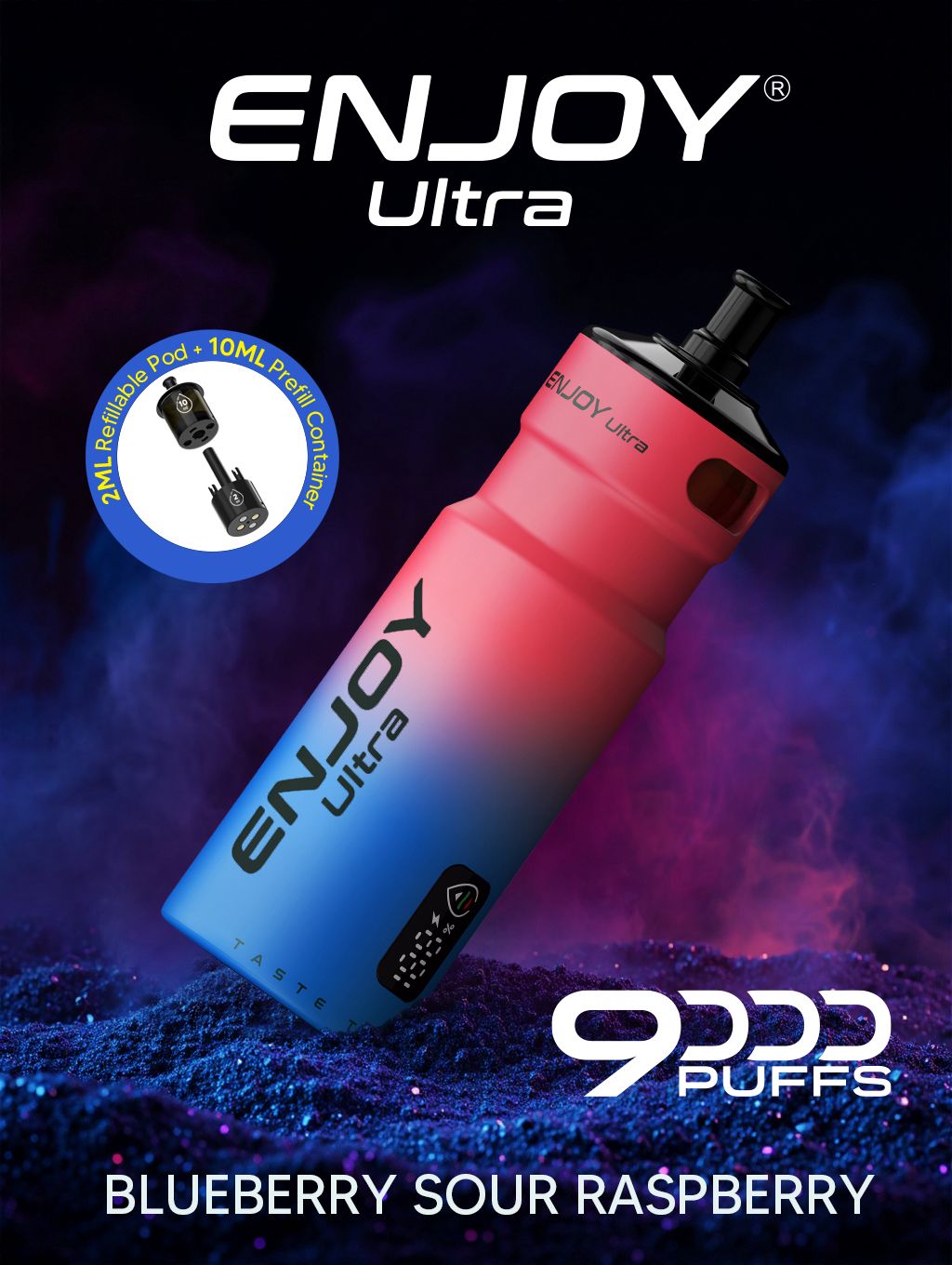 Enjoy Ultra 9K Prefilled Kit - Box Of 5