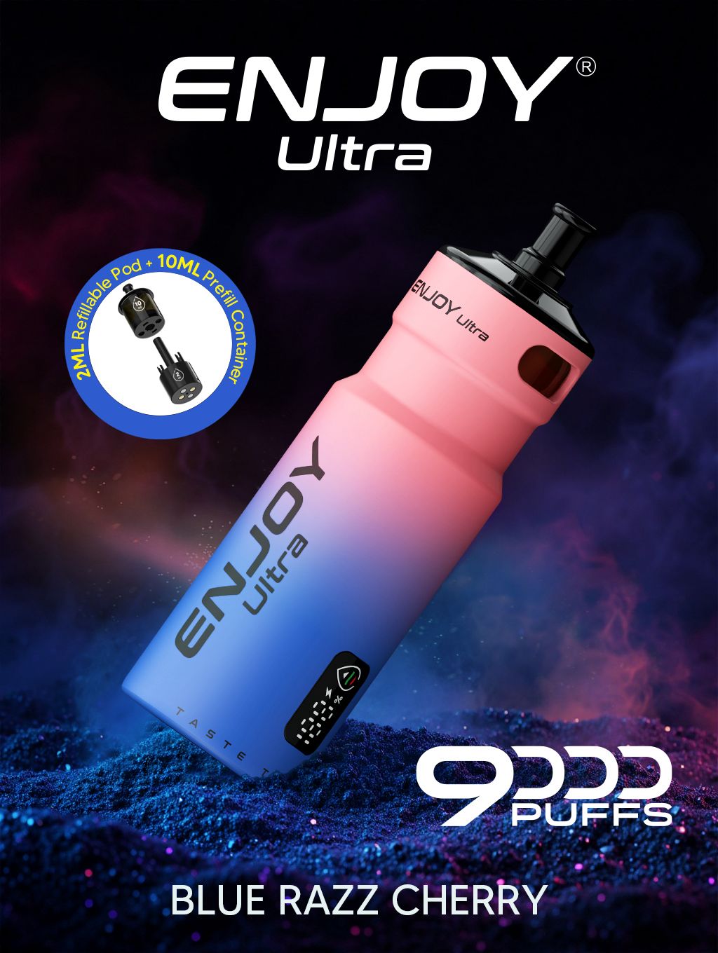 Enjoy Ultra 9K Prefilled Kit - Box Of 5