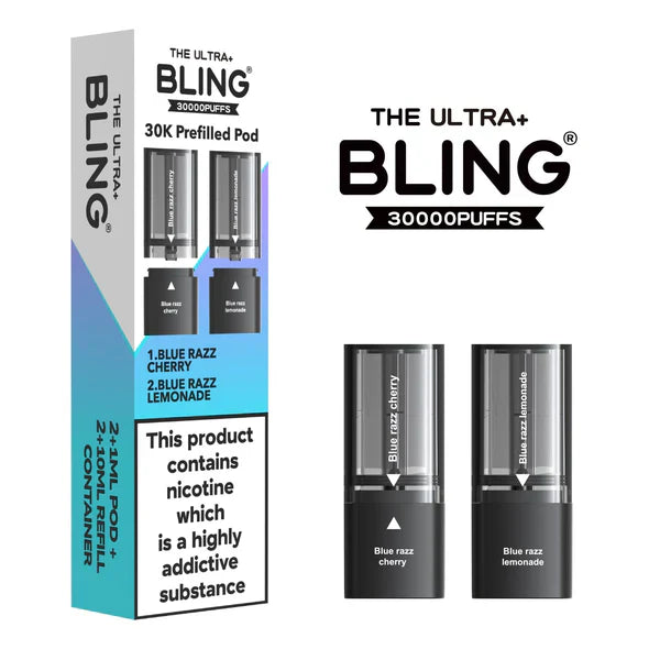 The Bling Ultra Plus 30K Refill Pods - Box Of 5