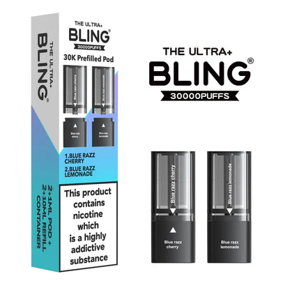 The Bling Ultra Plus 30K Refill Pods - Box Of 5