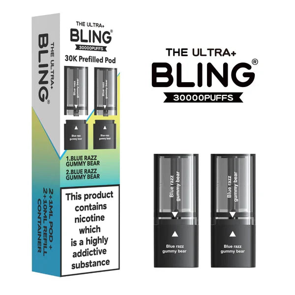 The Bling Ultra Plus 30K Refill Pods - Box Of 5