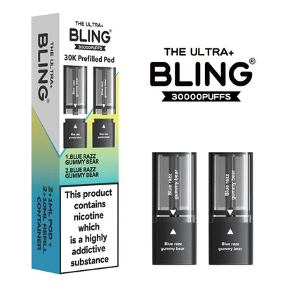 The Bling Ultra Plus 30K Refill Pods - Box Of 5