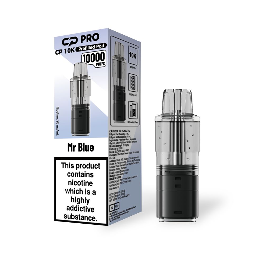 CP Pro CP10K Prefilled Pods - Box Of 5