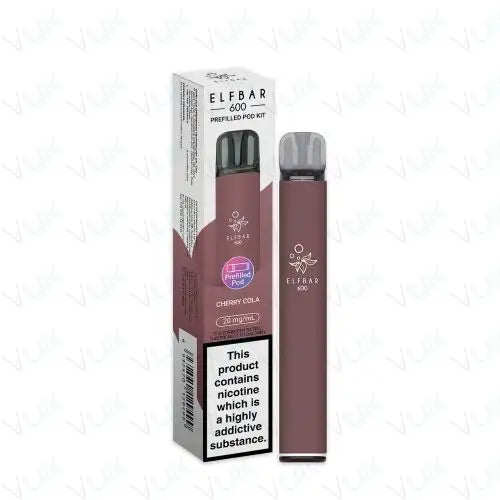 Elf Bar 600 Prefilled Pod Kit - Box of 10