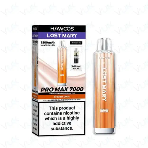 Hawcos x Lost Mary Pro Max 7000 Prefilled Pod Kit - Box of 5