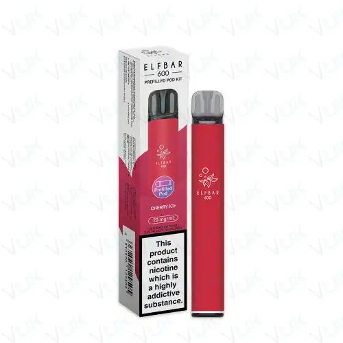 Elf Bar 600 Prefilled Pod Kit - Box of 10