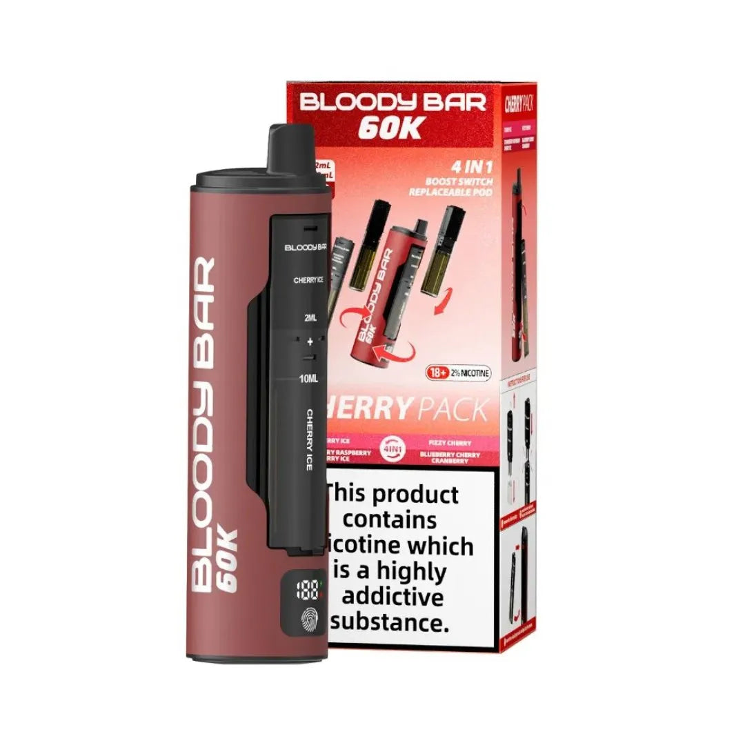 Bloody Bar 60k Prefilled Vape Kit - Box of 5
