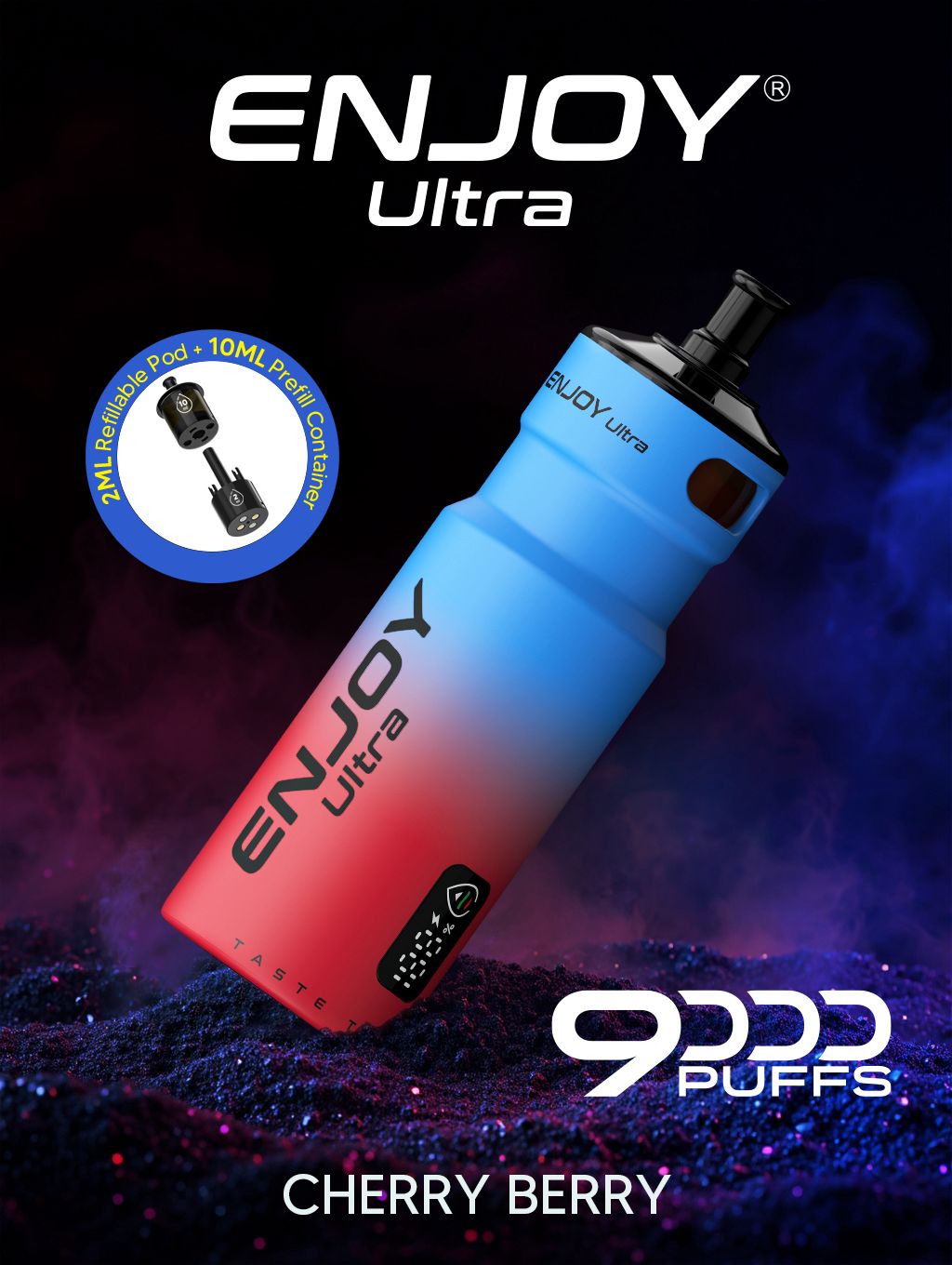 Enjoy Ultra 9K Prefilled Kit - Box Of 5