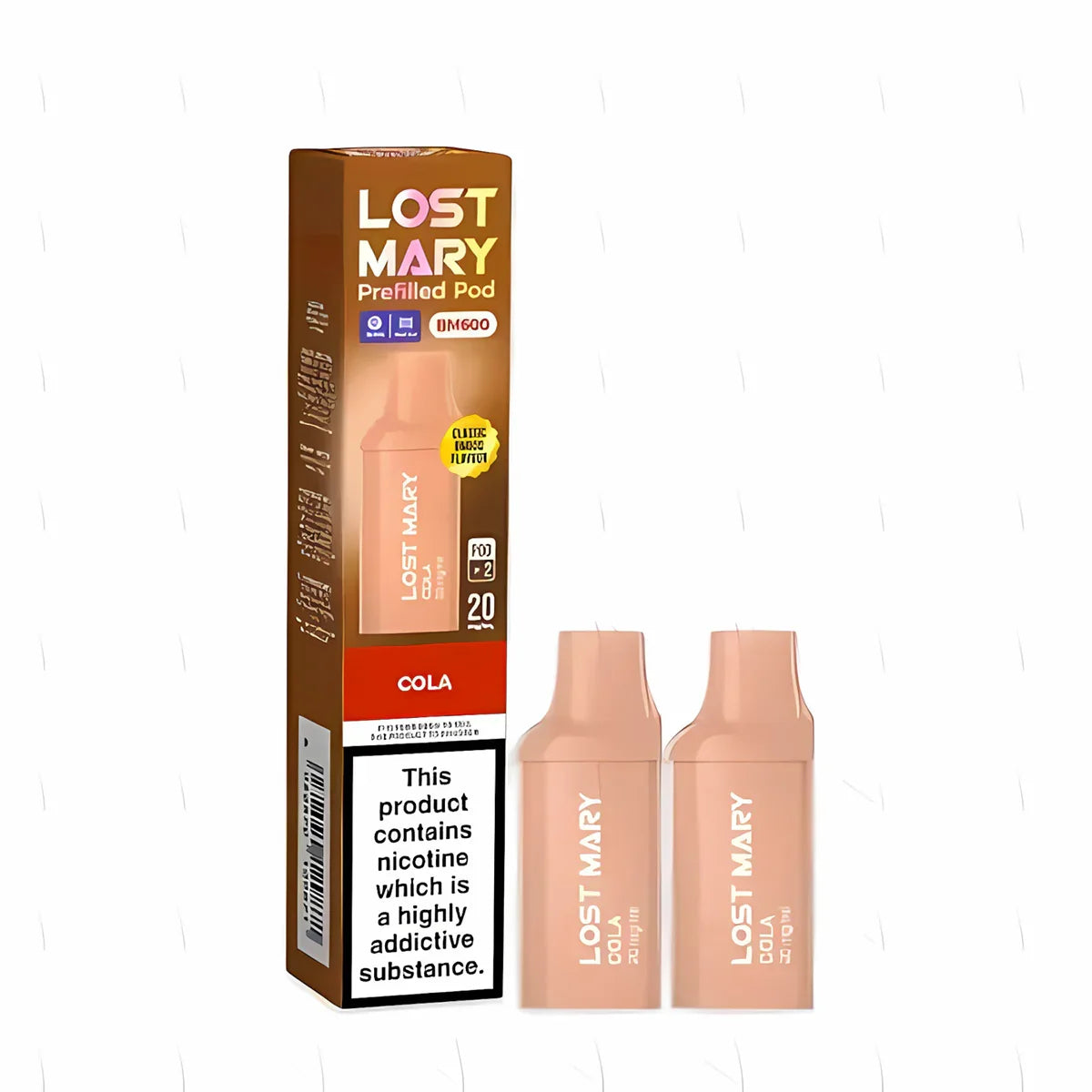 Lost Mary BM600 Prefilled Pods (2 PACK) - Box of 10