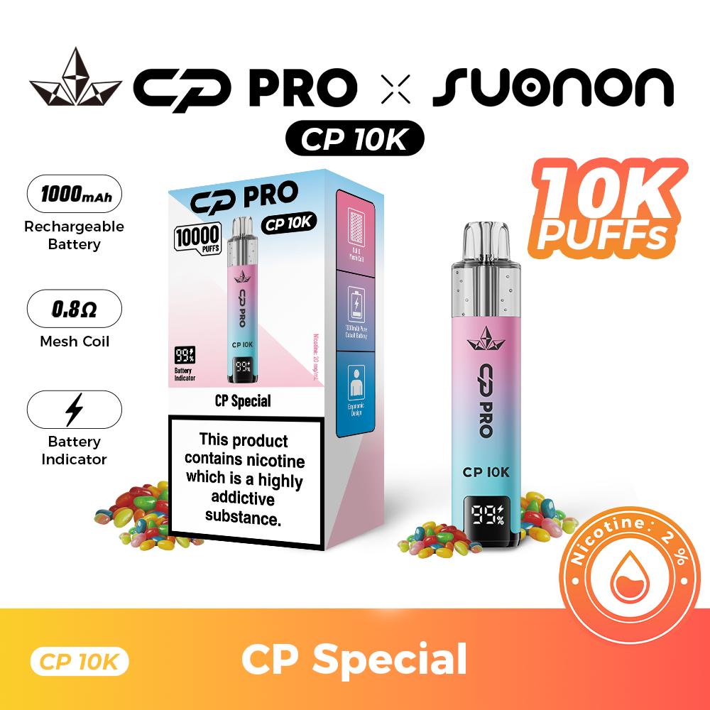 Crystal Pro CP 10K Puffs Prefilled Pod Kit - Box of 5
