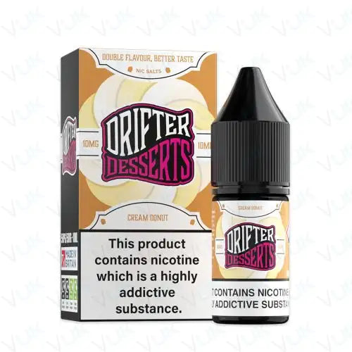 Drifter Desserts Cream Donut Nic Salt - Box of 10