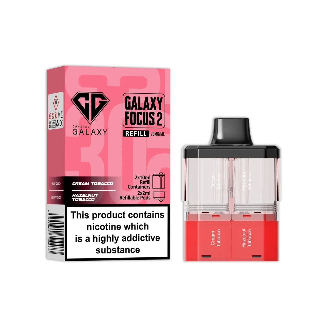 Crystal Galaxy Focus 2 30K Prefilled Pods Box of 5