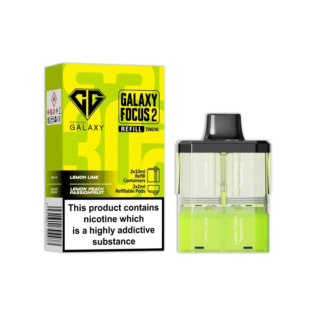 Crystal Galaxy Focus 2 30K Prefilled Pods Box of 5