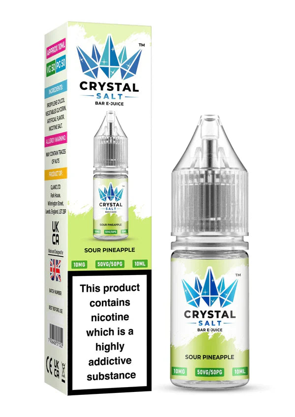 Crystal Nic Salt 10ml E-liquids  - Box of 10
