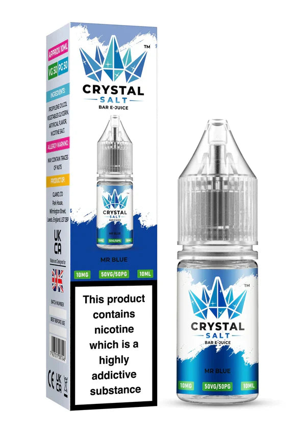 Crystal Nic Salt 10ml E-liquids  - Box of 10