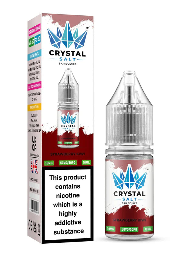 Crystal Nic Salt 10ml E-liquids  - Box of 10