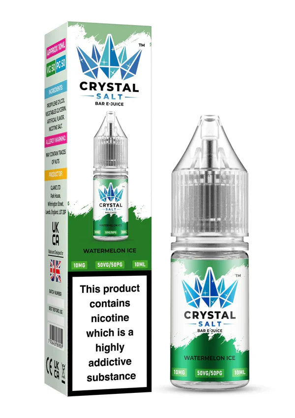 Crystal Nic Salt 10ml E-liquids  - Box of 10