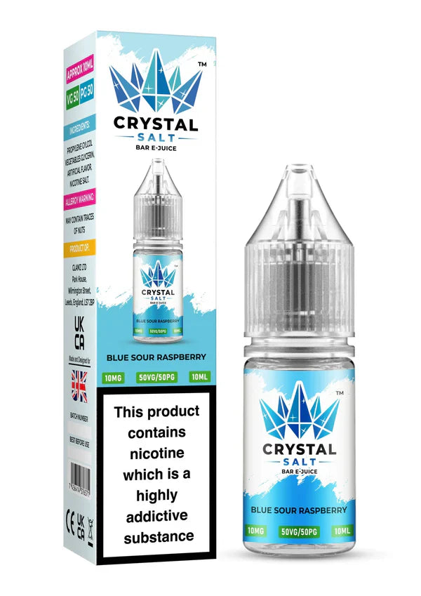Crystal Nic Salt 10ml E-liquids  - Box of 10