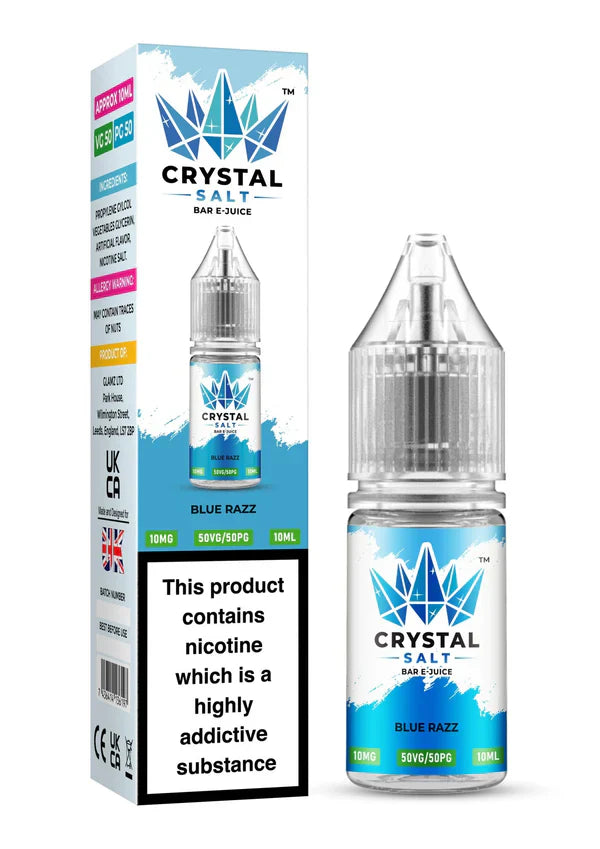 Crystal Nic Salt 10ml E-liquids  - Box of 10
