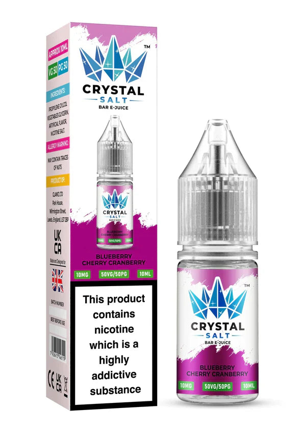 Crystal Nic Salt 10ml E-liquids  - Box of 10