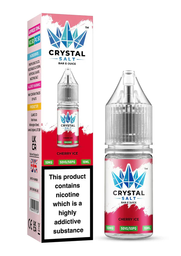 Crystal Nic Salt 10ml E-liquids  - Box of 10