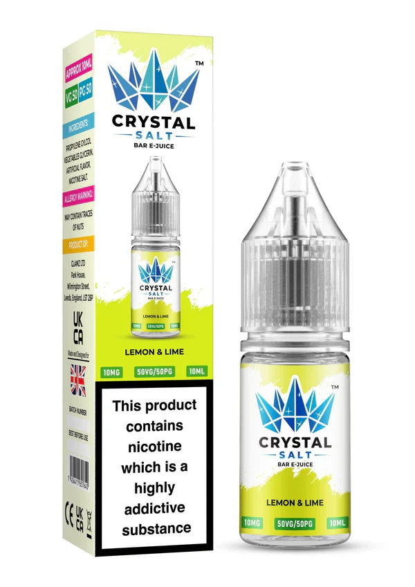 Crystal Nic Salt 10ml E-liquids  - Box of 10