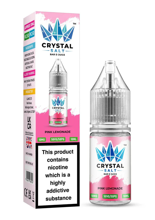 Crystal Nic Salt 10ml E-liquids  - Box of 10