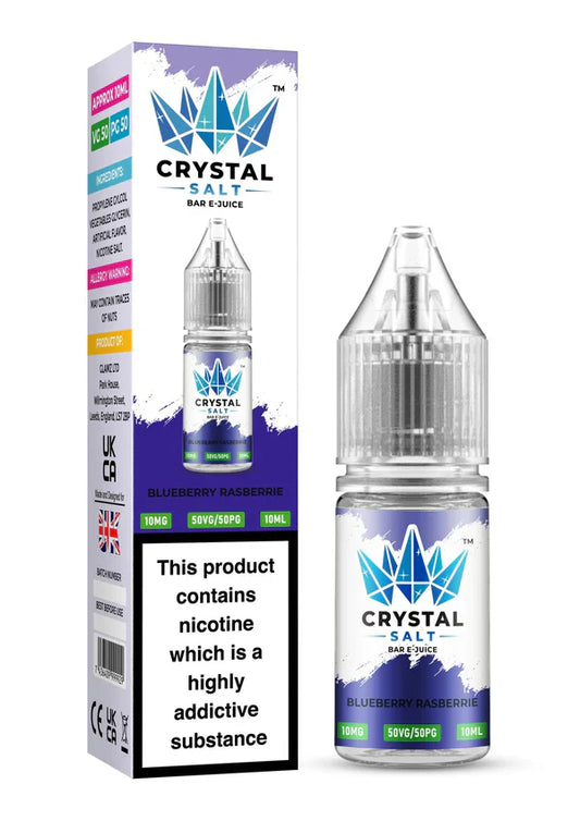 crystal nic salt 10ml pod kit friendly liquid