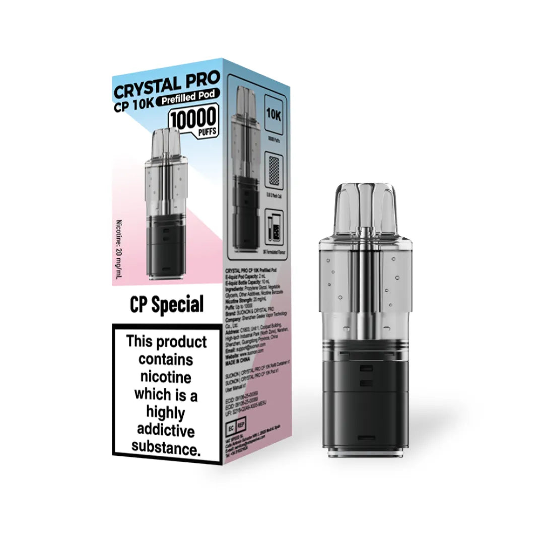 Crystal Pro CP 10K Prefilled Pods - Box Of 5