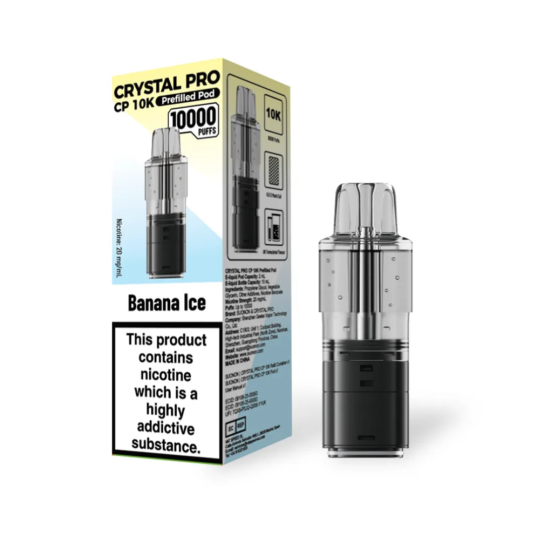 Crystal Pro CP 10K Prefilled Pods - Box Of 5