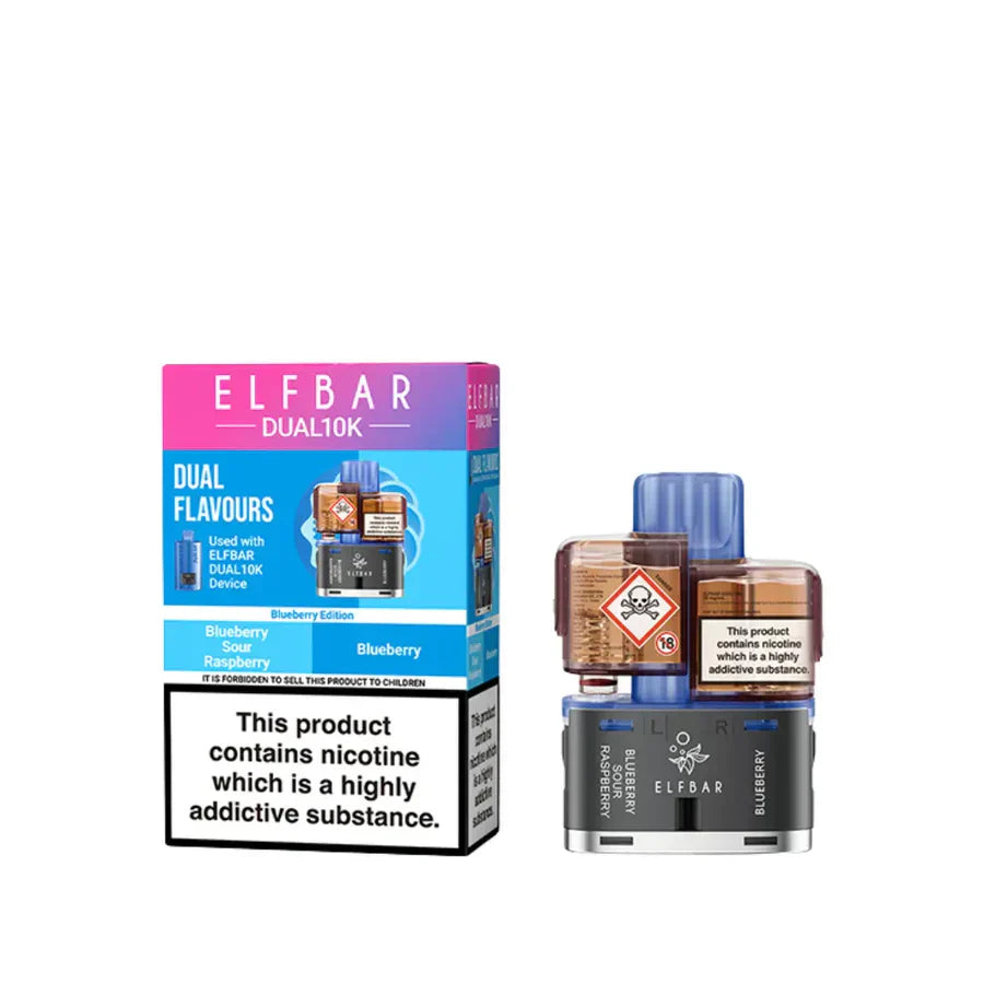 Elf Bar Dual 10K Prefilled Pods - Box of 5