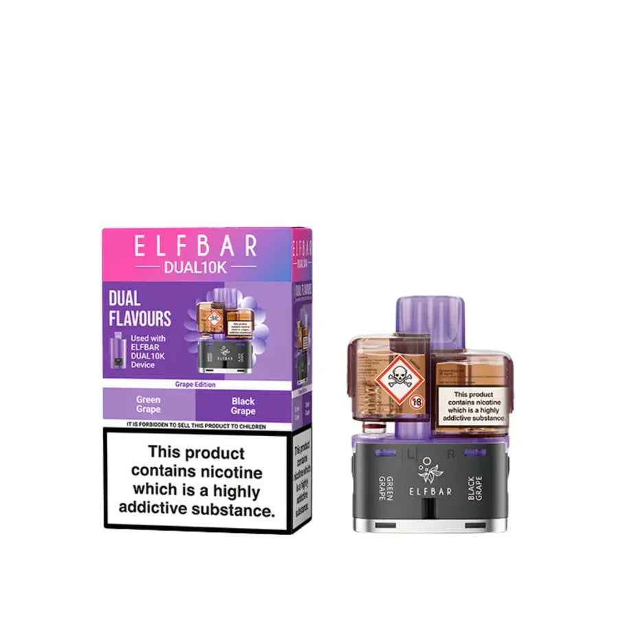 Elf Bar Dual 10K Prefilled Pods - Box of 5