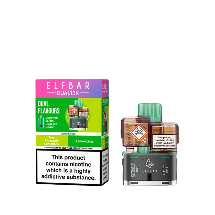 Elf Bar Dual 10K Prefilled Pods - Box of 5