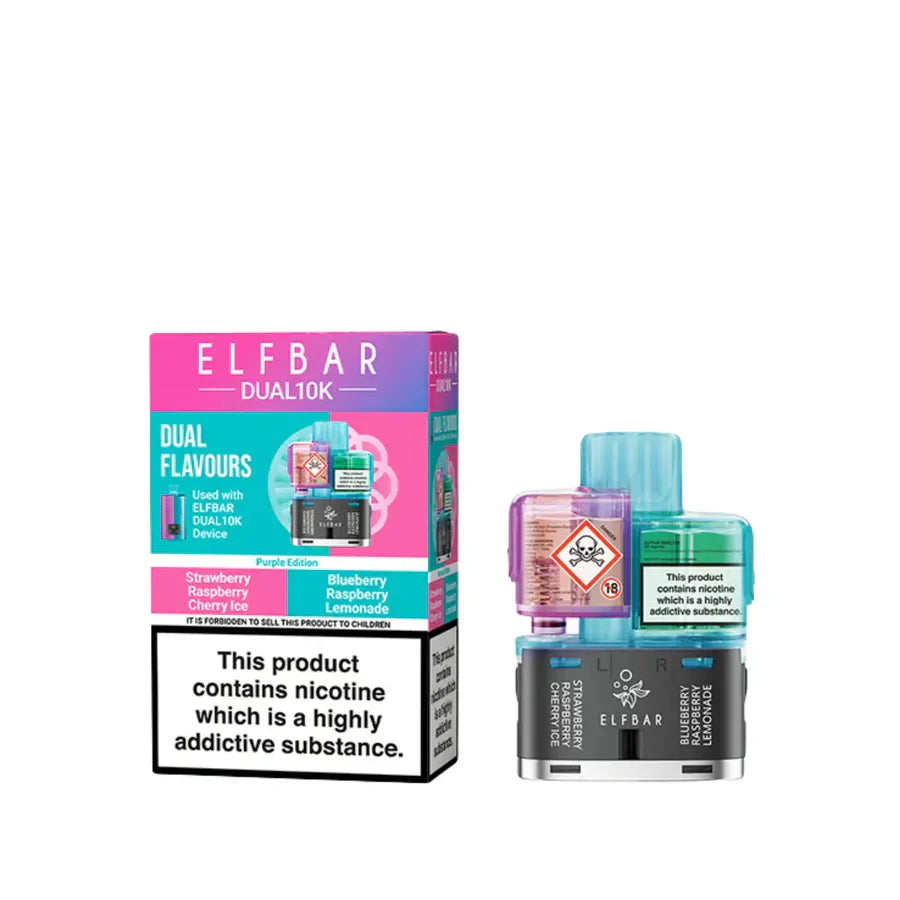 Elf Bar Dual 10K Prefilled Pods - Box of 5