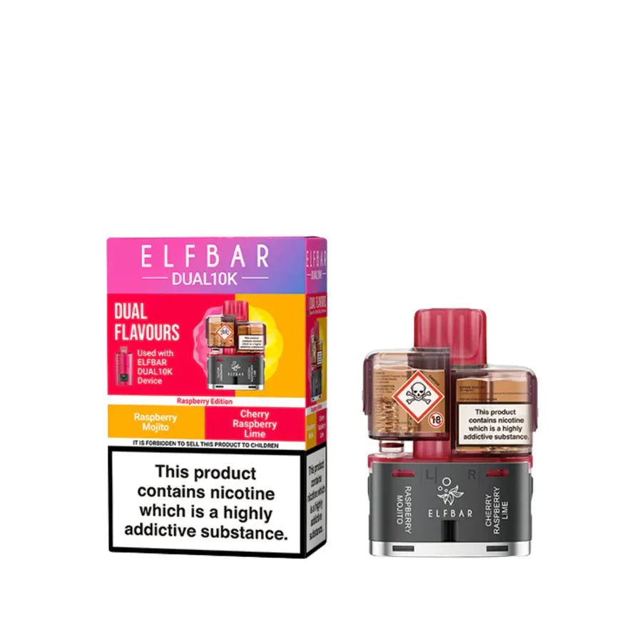 Elf Bar Dual 10K Prefilled Pods - Box of 5