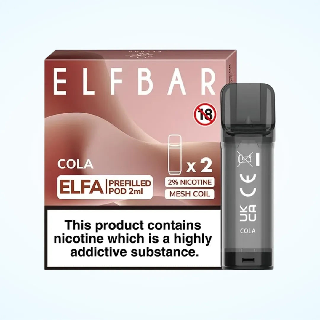 Elf Bar ELFA Prefilled Pods 2ml - Box of 10