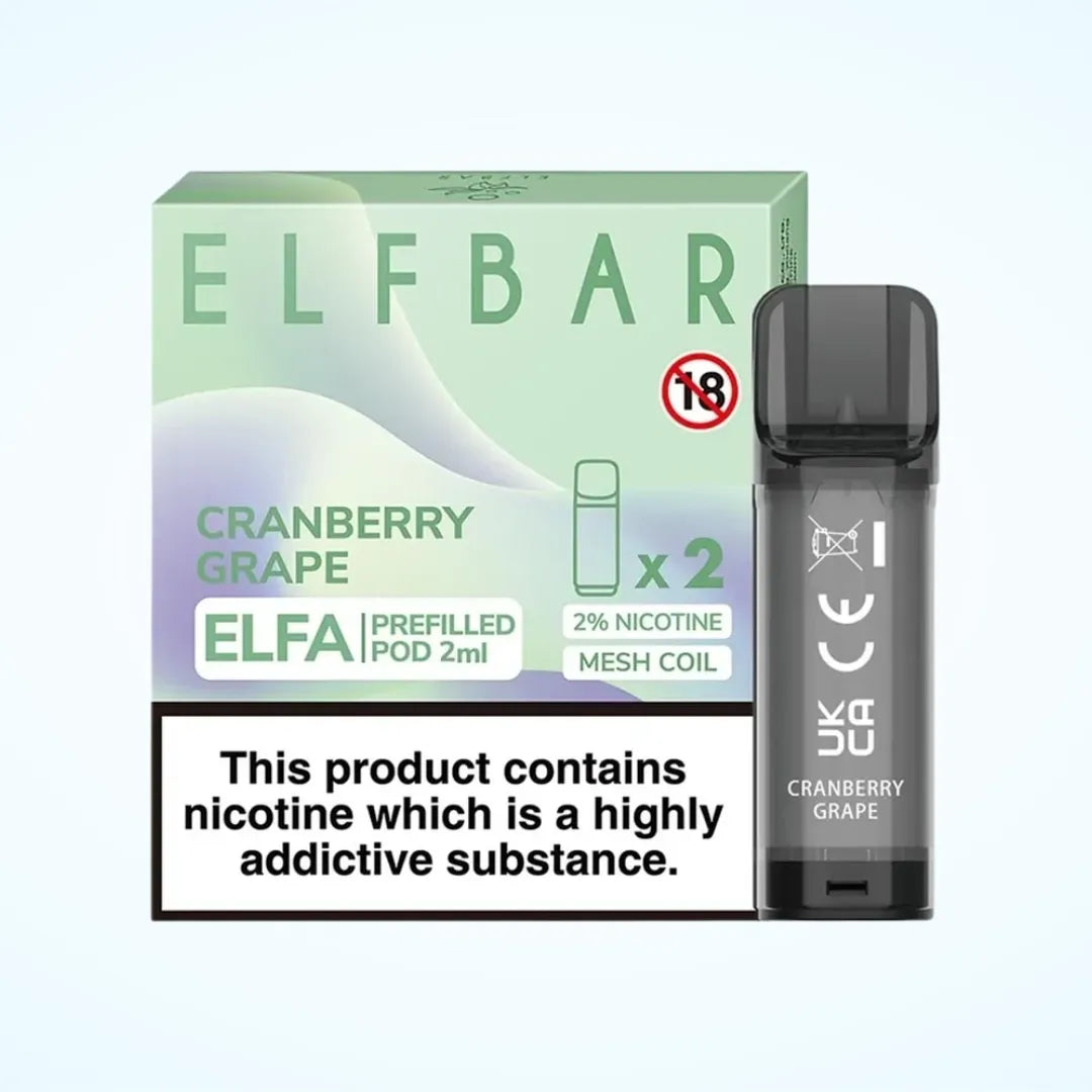 Elf Bar ELFA Prefilled Pods 2ml - Box of 10