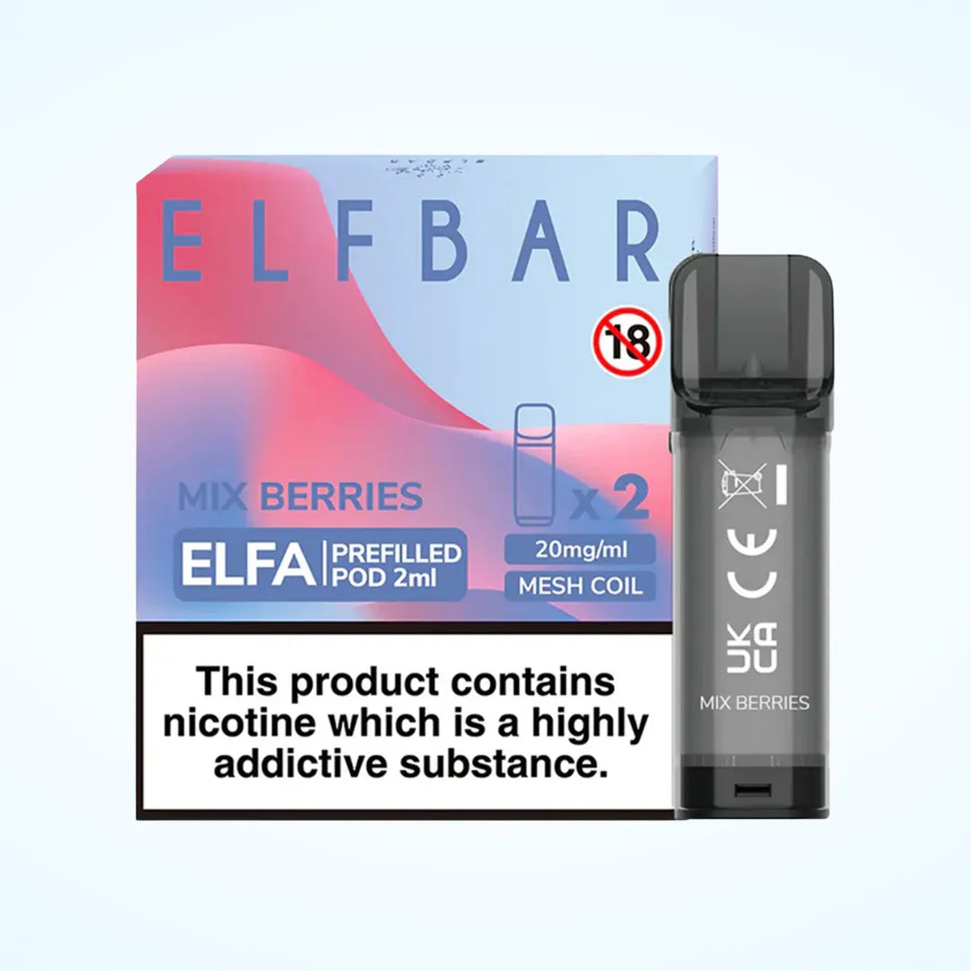 Elf Bar ELFA Prefilled Pods 2ml - Box of 10