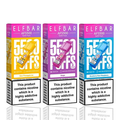 Elf Bar AF5500 Prefilled Pod Refills