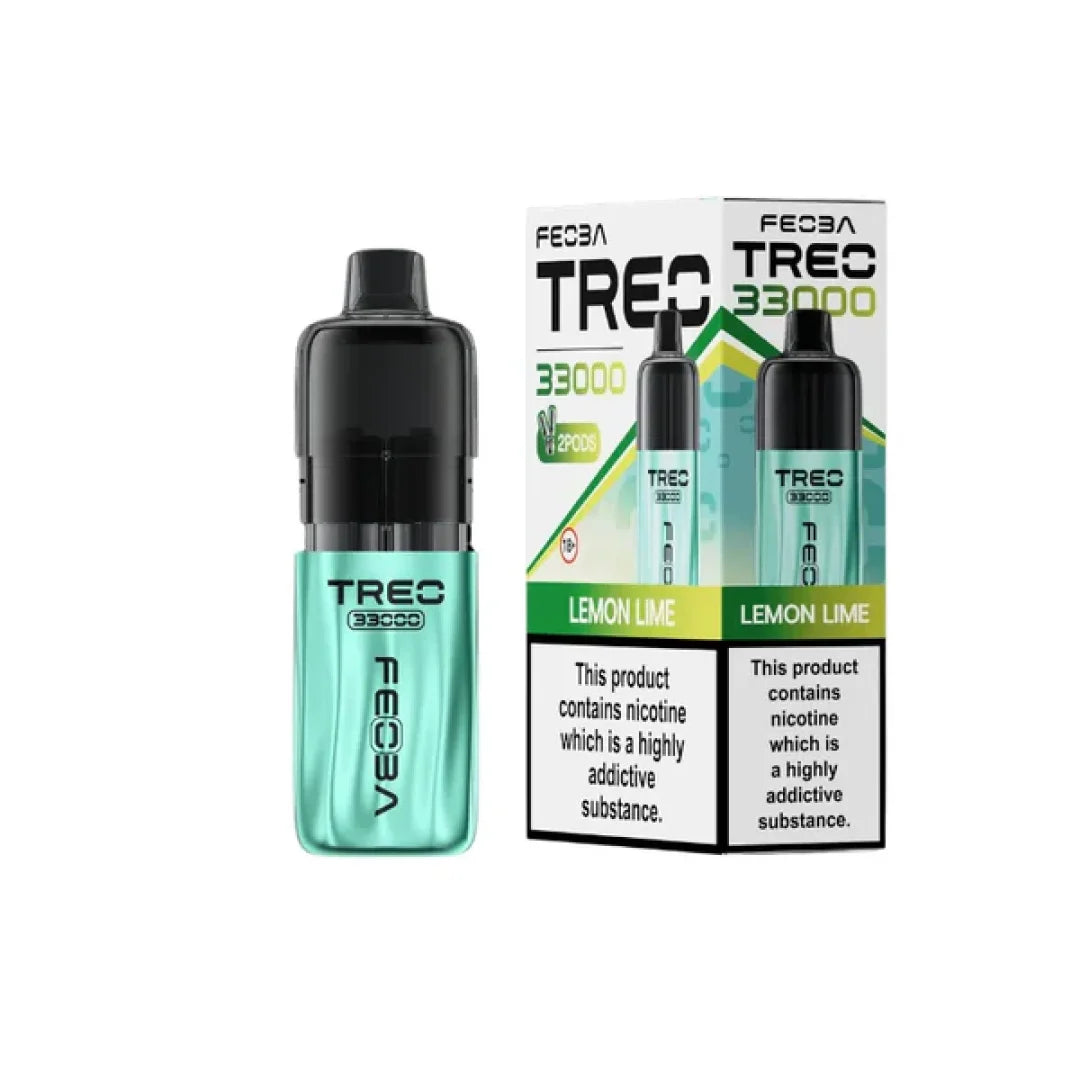 Feoba Treo 33000 Puffs Prefilled Pod Kit - Box Of 5