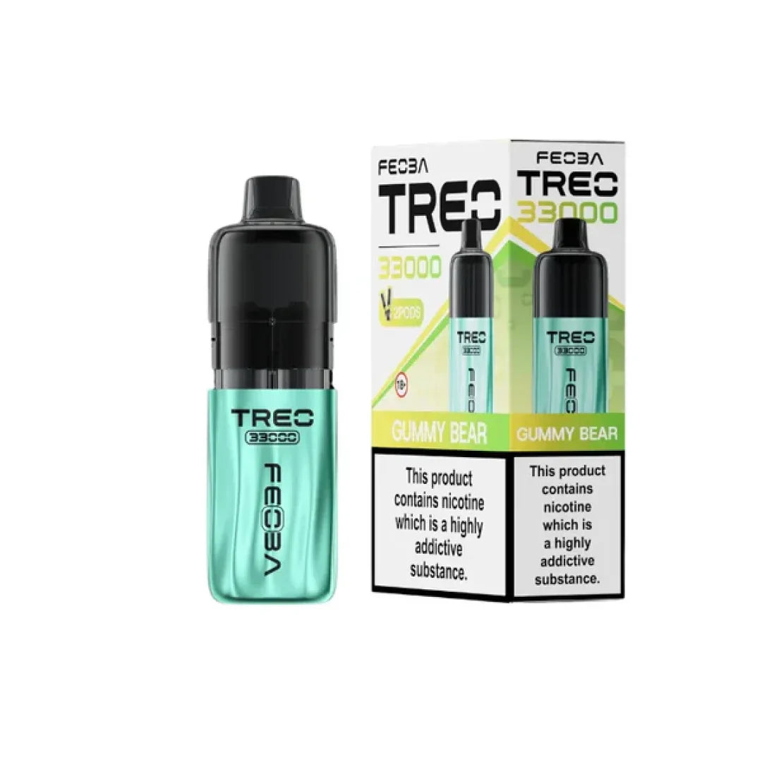Feoba Treo 33000 Puffs Prefilled Pod Kit - Box Of 5