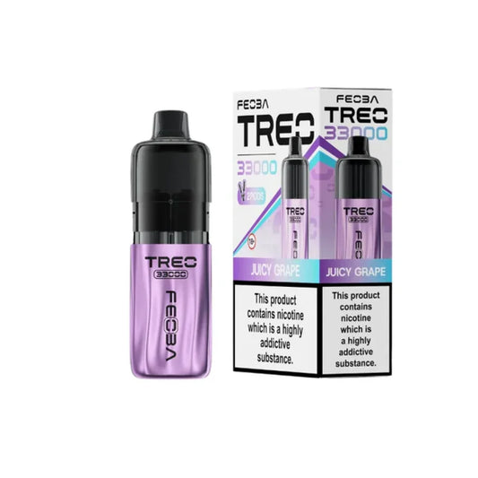 Feoba Treo 33000 Puffs Prefilled Pod Kit - Box Of 5
