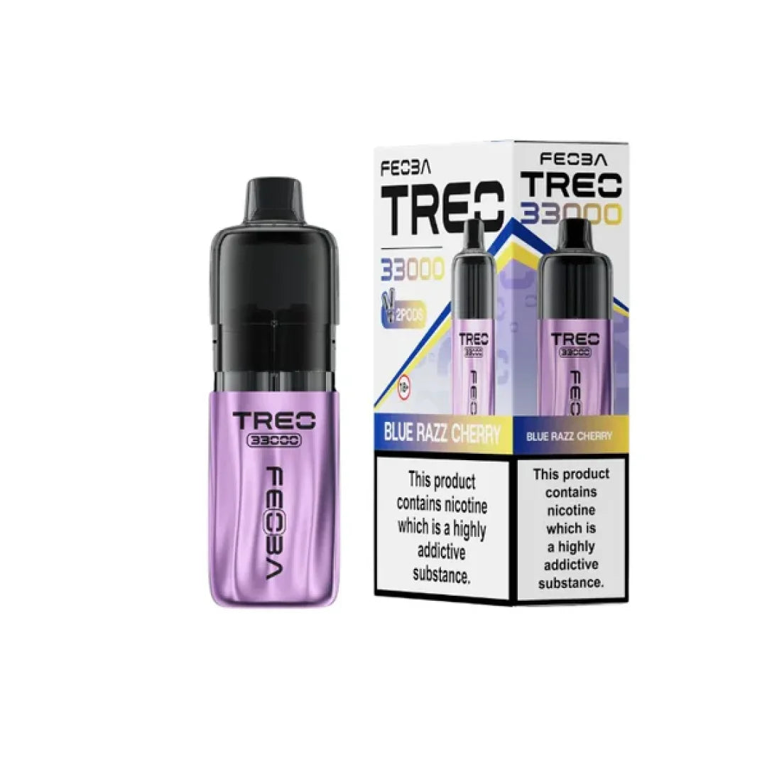 Feoba Treo 33000 Puffs Prefilled Pod Kit - Box Of 5