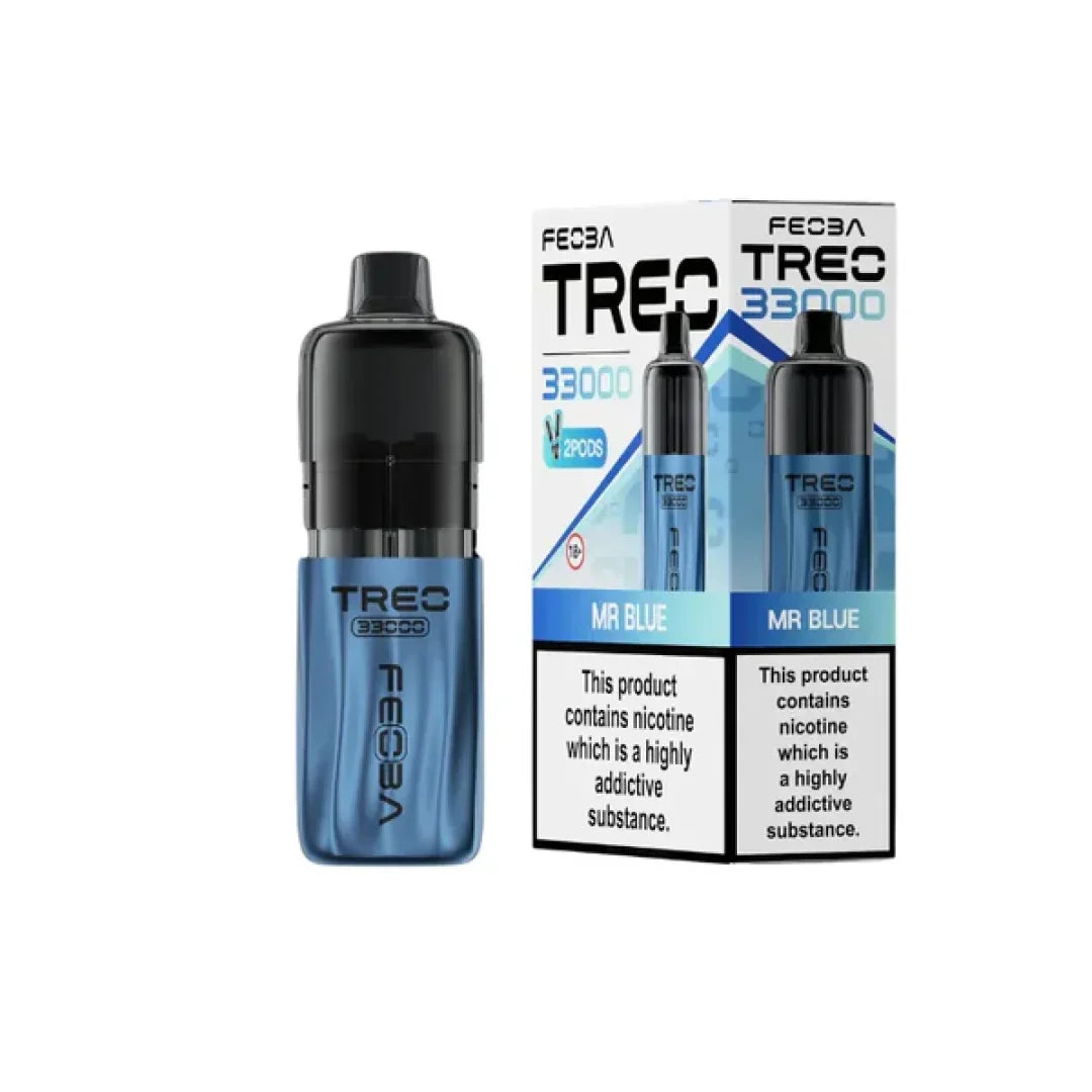 Feoba Treo 33000 Puffs Prefilled Pod Kit - Box Of 5