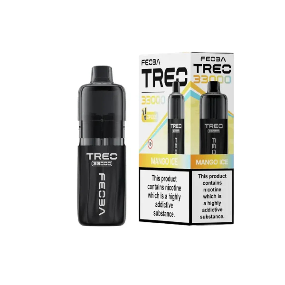 Feoba Treo 33000 Puffs Prefilled Pod Kit - Box Of 5