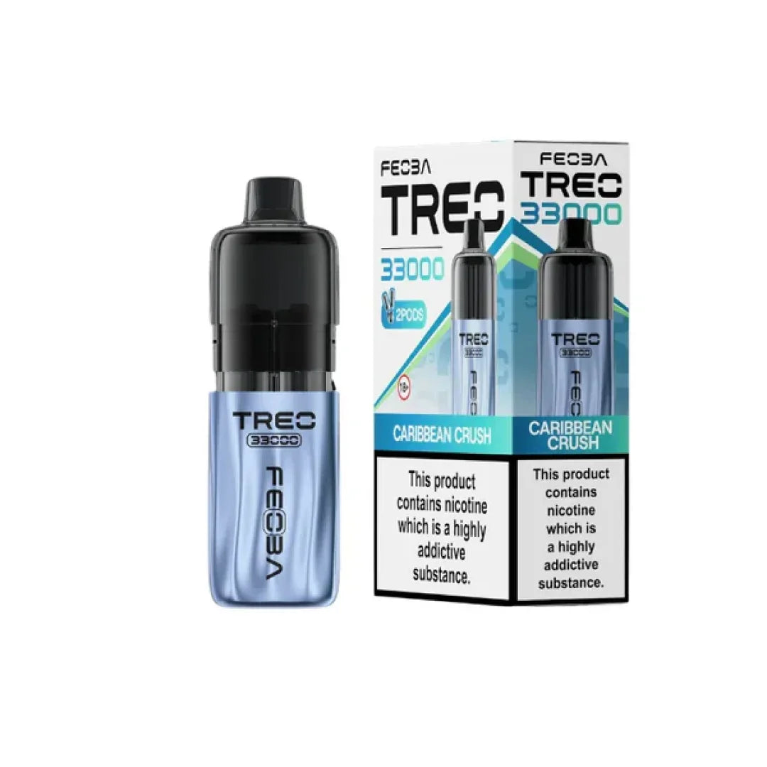Feoba Treo 33000 Puffs Prefilled Pod Kit - Box Of 5
