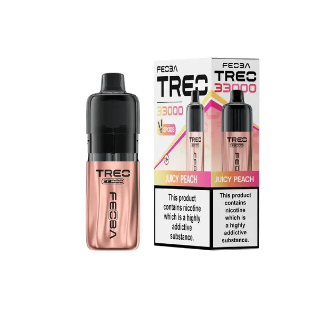 Feoba Treo 33000 Puffs Prefilled Pod Kit - Box Of 5