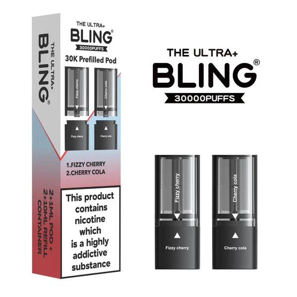 The Bling Ultra Plus 30K Refill Pods - Box Of 5
