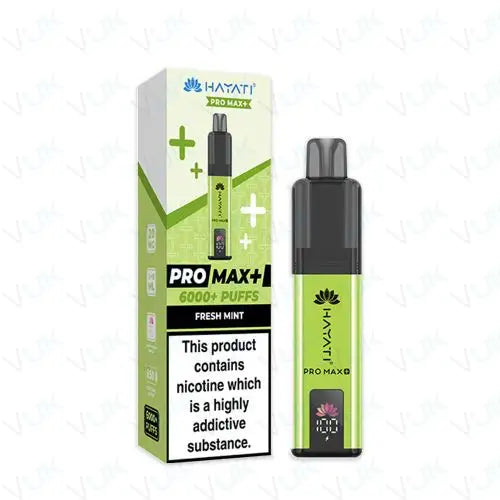 Hayati Pro Max Plus 6000 Prefilled Pod Kit Bundle