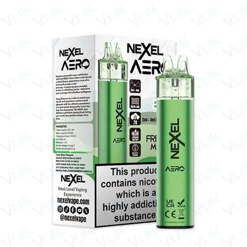 Nexel Aero 7K Prefilled Pod Kit - Box Of 5
